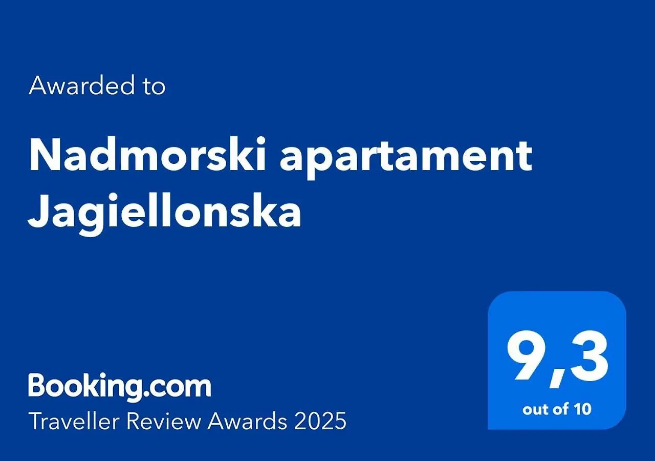 Nadmorski Apartament Jagiellonska Gdańsk Polska
